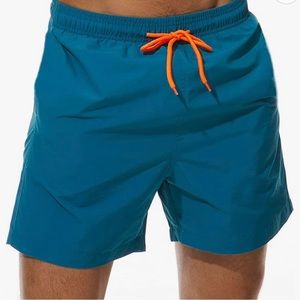 Dissolving swim shorts size men's large